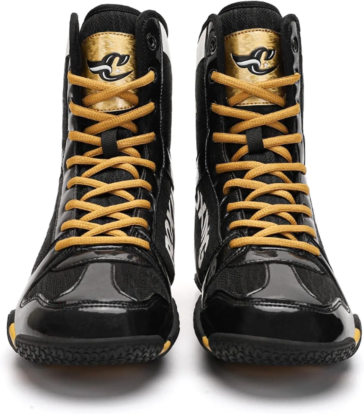 Men Boxing Shoes, Squat Shoes Wrestling Shoes Non-Slip Boxers Trainer Breathable Boxing Boots Wrestling Shoes for Men