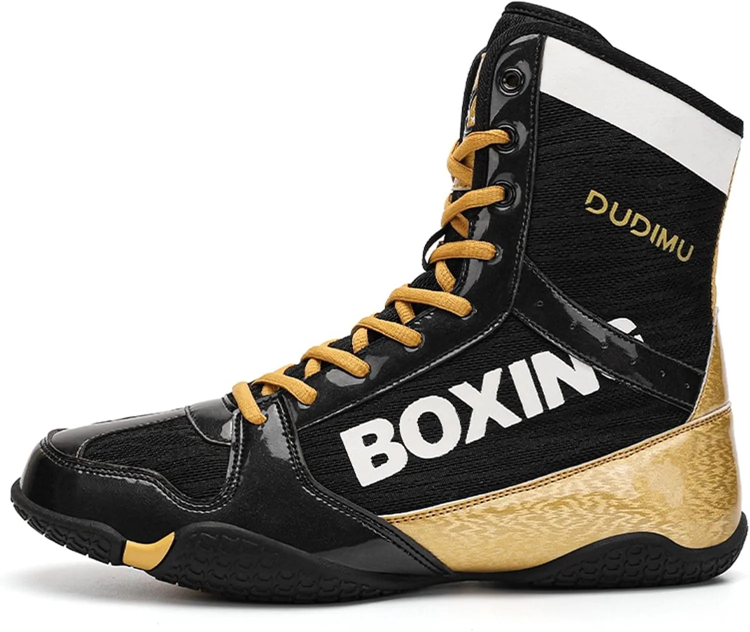 Men Boxing Shoes, Squat Shoes Wrestling Shoes Non-Slip Boxers Trainer Breathable Boxing Boots Wrestling Shoes for Men