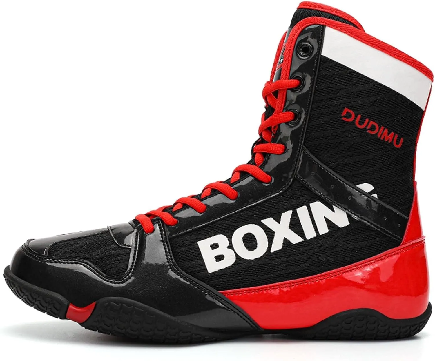 Men Boxing Shoes, Squat Shoes Wrestling Shoes Non-Slip Boxers Trainer Breathable Boxing Boots Wrestling Shoes for Men