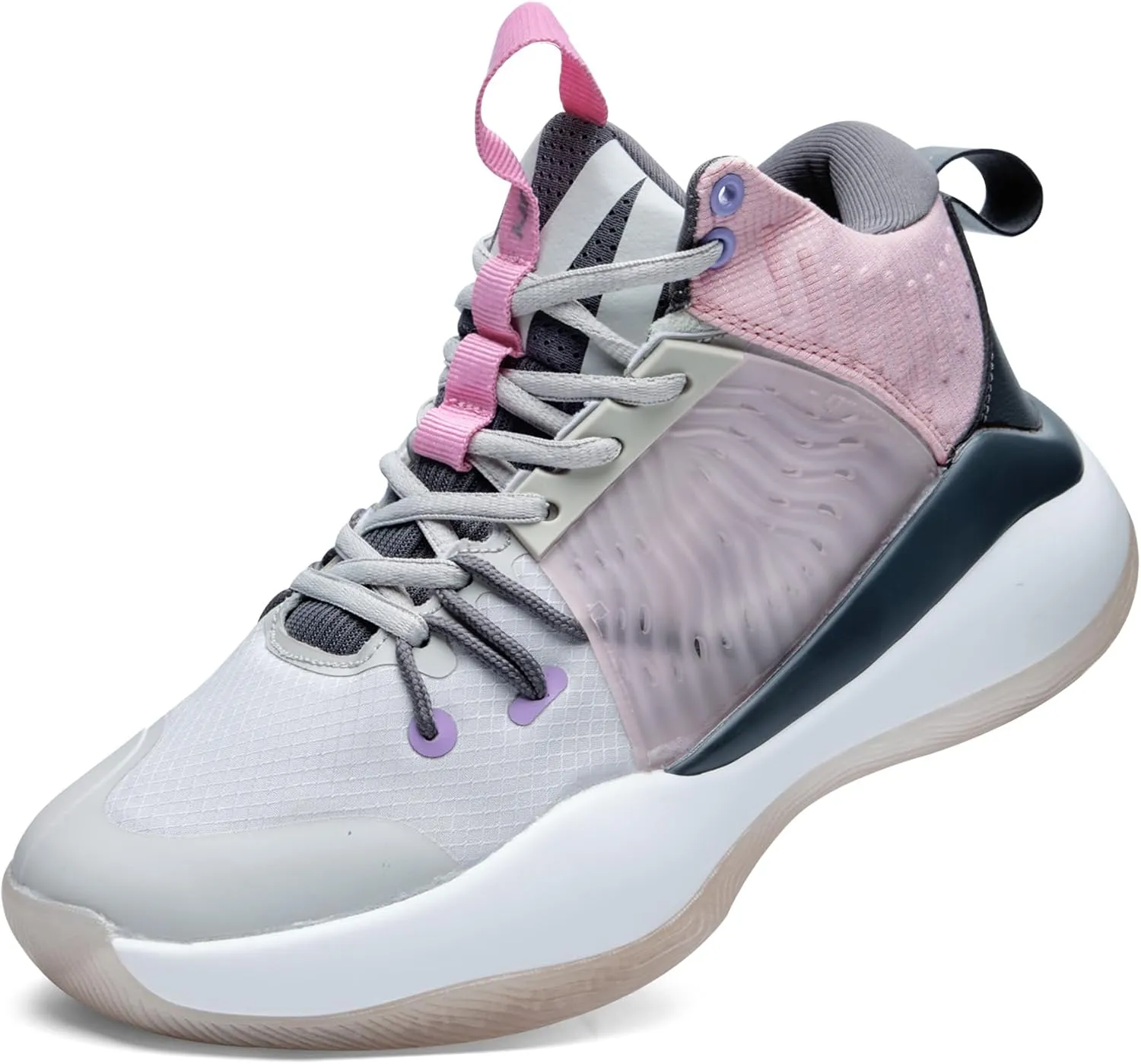 Men's Basketball Shoes Breathable Anti Slip Fashionable Graffiti Training Shoes Outdoor Shoes