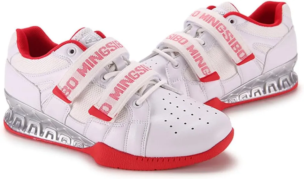 Mens Bodybuilding Trainers Weightlifting Fitness Sport Shoes Fashion Breathable Athletic Sneakers Casual Gym Squat Shoes for Male