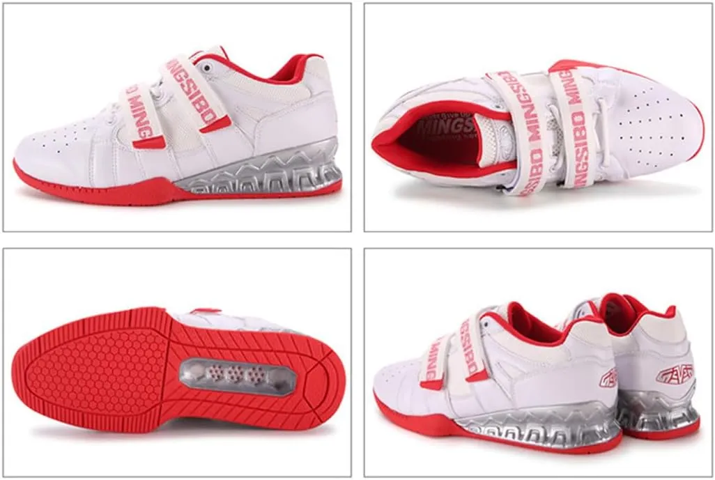 Mens Bodybuilding Trainers Weightlifting Fitness Sport Shoes Fashion Breathable Athletic Sneakers Casual Gym Squat Shoes for Male