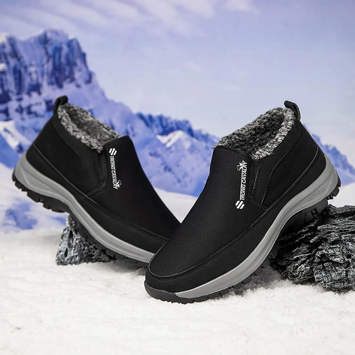 Men's Kiking Shoes Golf Comfortable Mountaineering Solid Color Workout Mens Sneaker