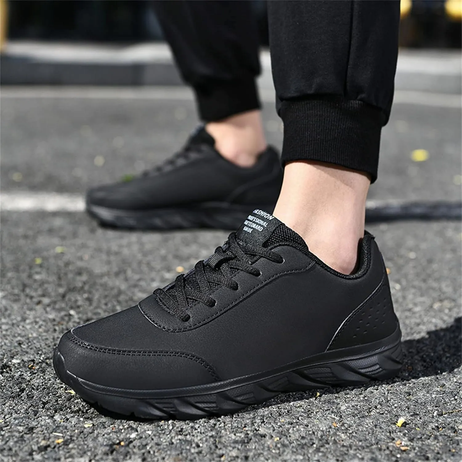 Men's Shoes Men's Black Dress Shoes Lightweight Breathable Walking Shoes Gym Tennis Athletic Barefoot Men