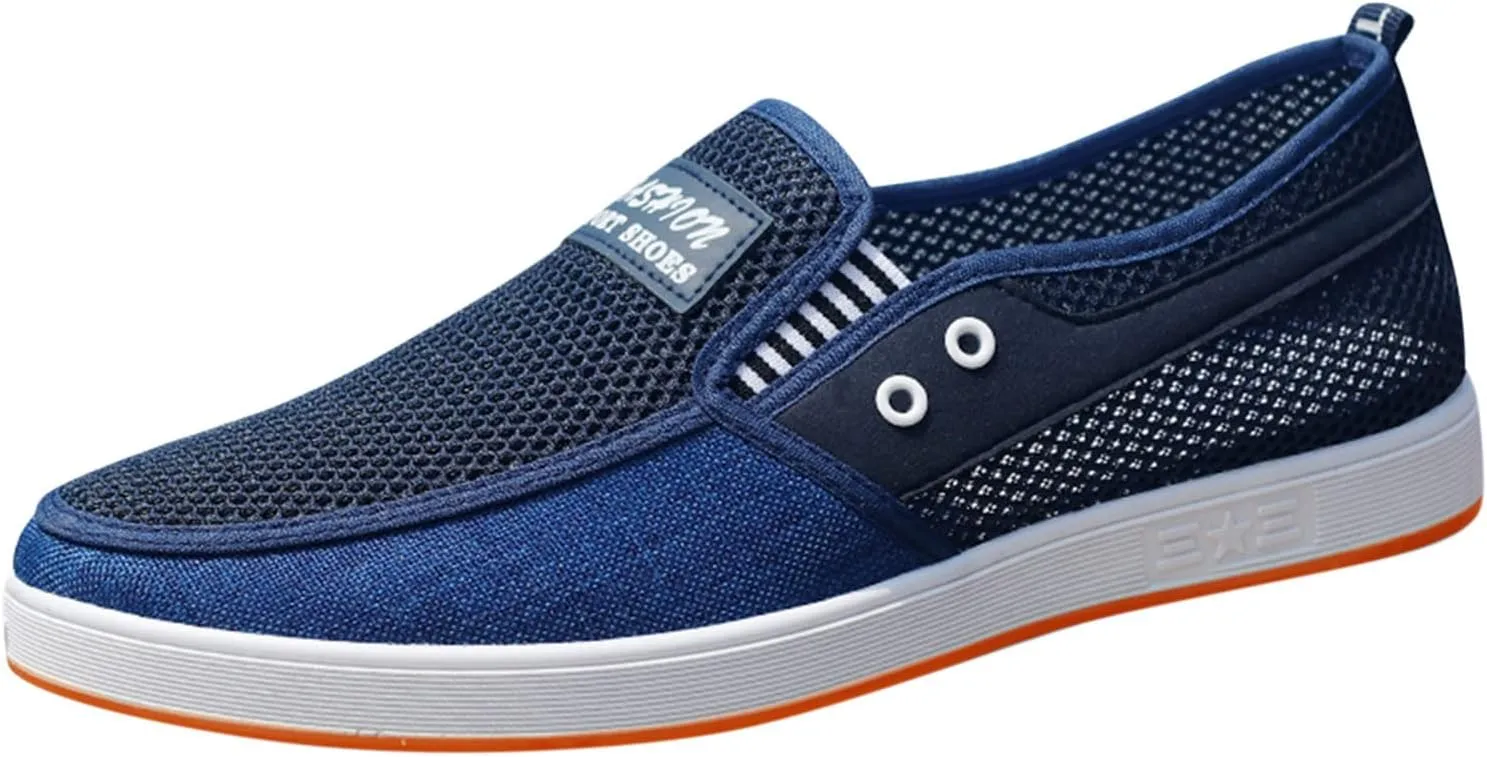 Mens Shoes Sports Fashion Simple Mountaineering Solid Color Driving Street Shoes