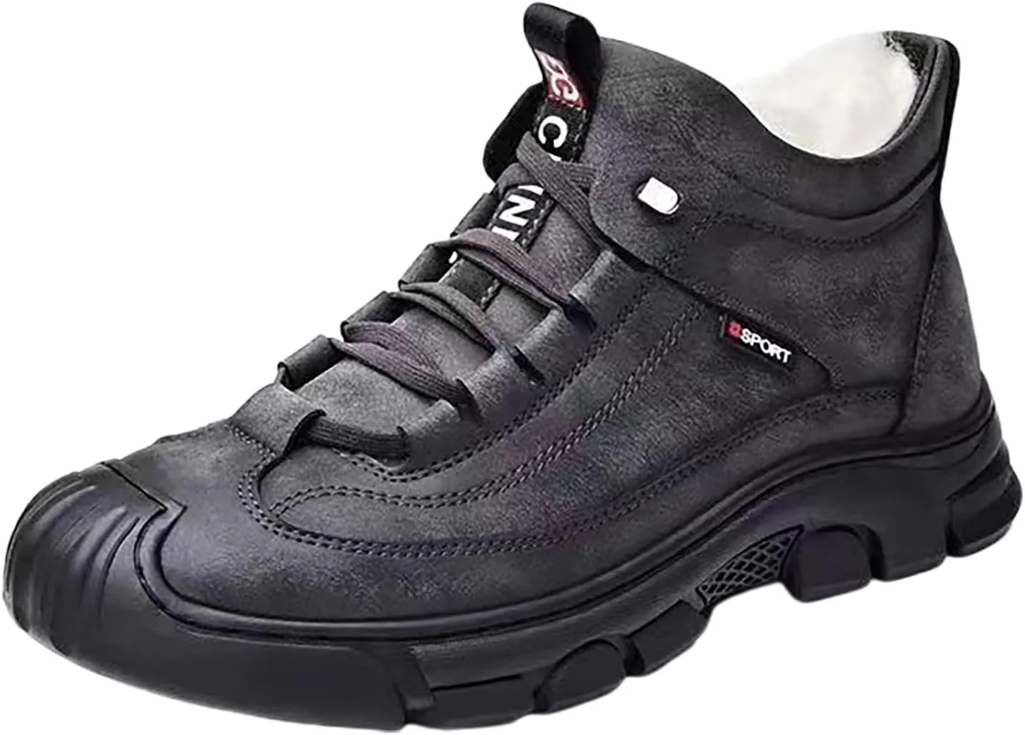 Mens Slip on Shoes Extra Wide Sneakers Men's Comfortable Walking Shoes Tennis Comfortable White Mens Shoes