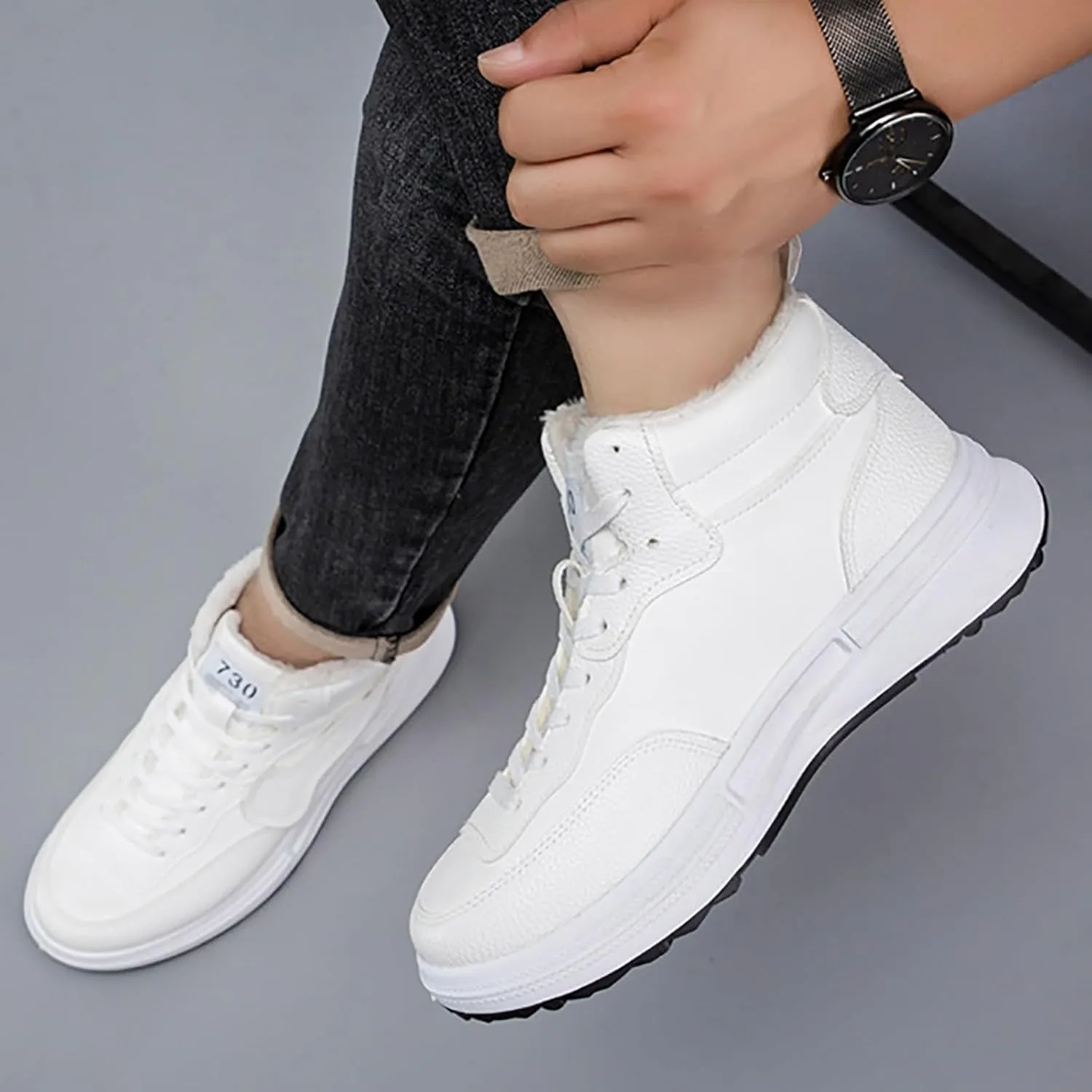 Mens Slip on Sneakers Dress Sneakers Men Mens Slip on Walking Shoes Blade Tennis Shoes Men's Slip Ons