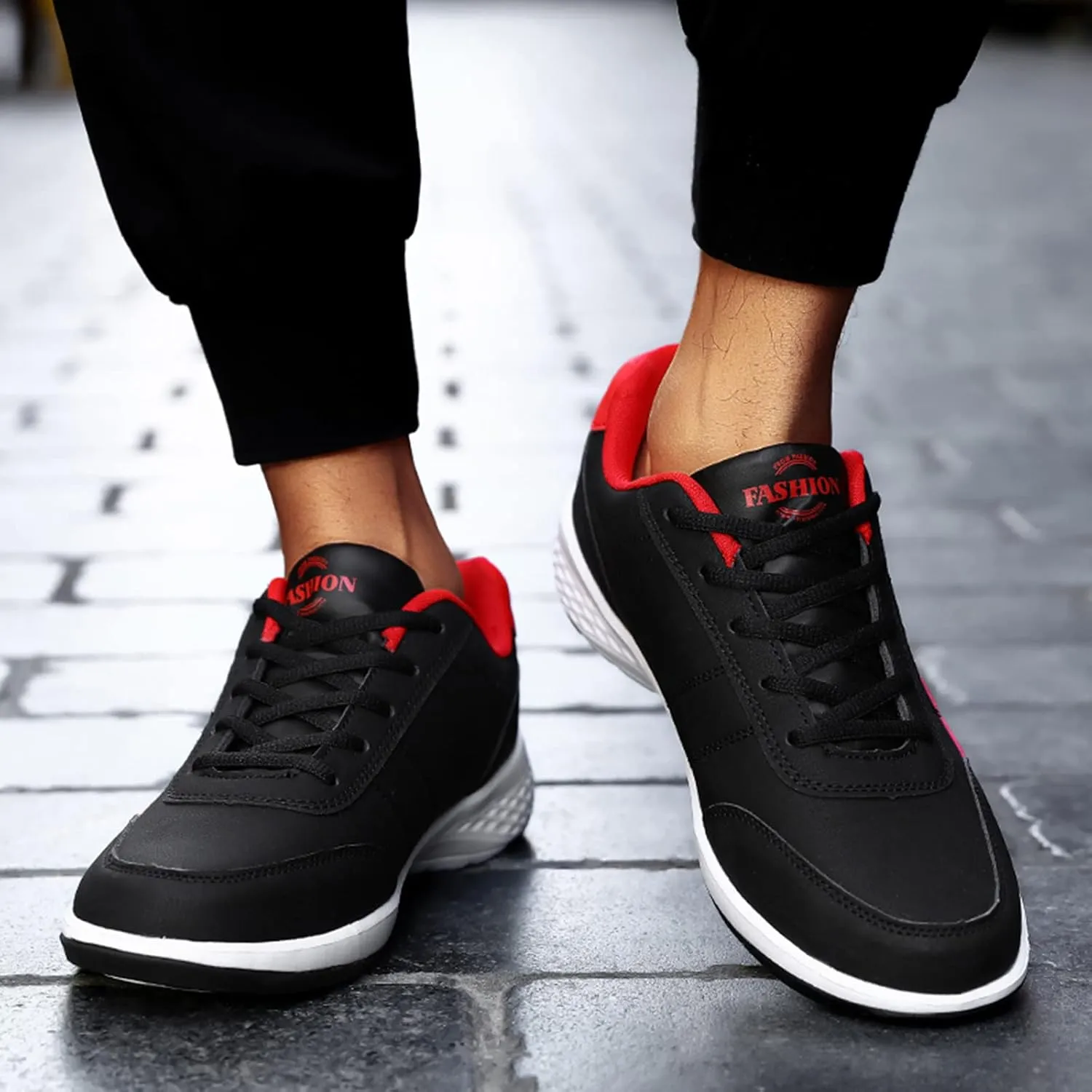 Mens Walking Shoes Shoes for Men Lightweight Breathable Walking Shoes Gym Tennis Athletic Blue Tennis Shoes for Men