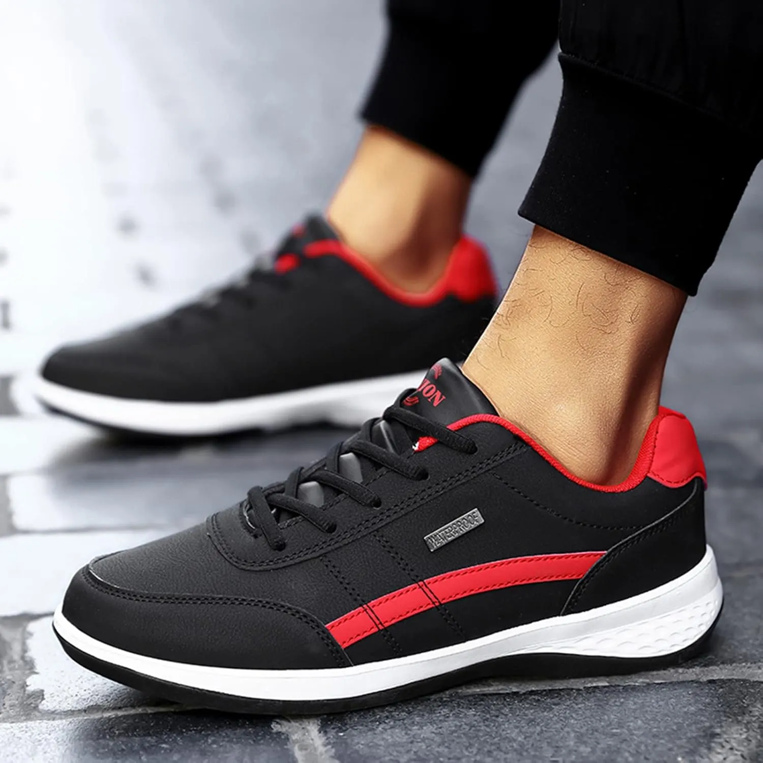 Mens Walking Shoes Shoes for Men Lightweight Breathable Walking Shoes Gym Tennis Athletic Blue Tennis Shoes for Men