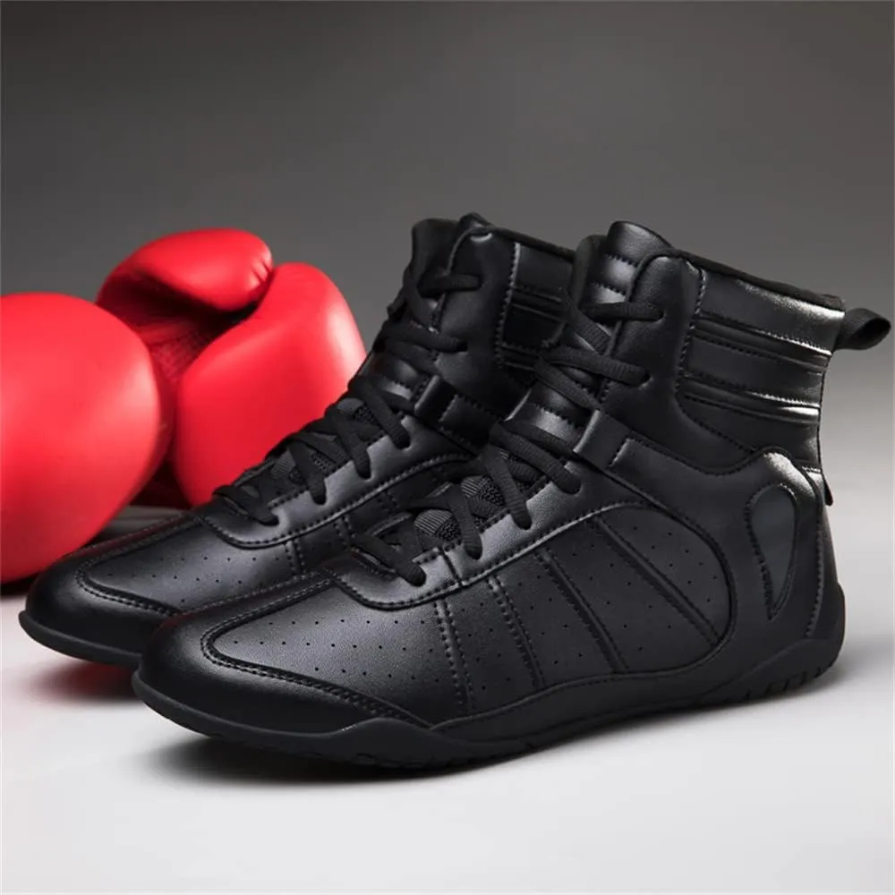 Mens Womens Boxing Boots Fashion Boxers Fitness Sneakers Breathable Sparring Trainers Mesh Wrestling Athletic Shoes