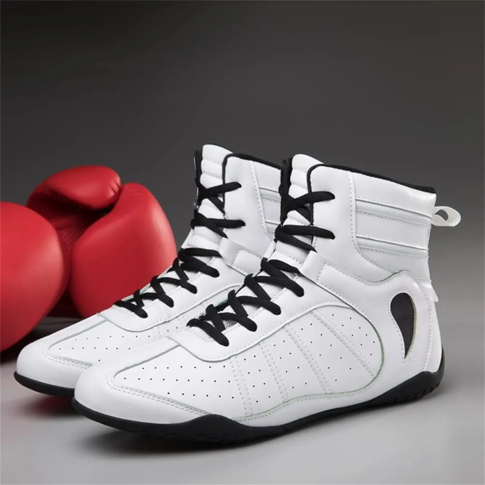 Mens Womens Boxing Boots Fashion Boxers Fitness Sneakers Breathable Sparring Trainers Mesh Wrestling Athletic Shoes