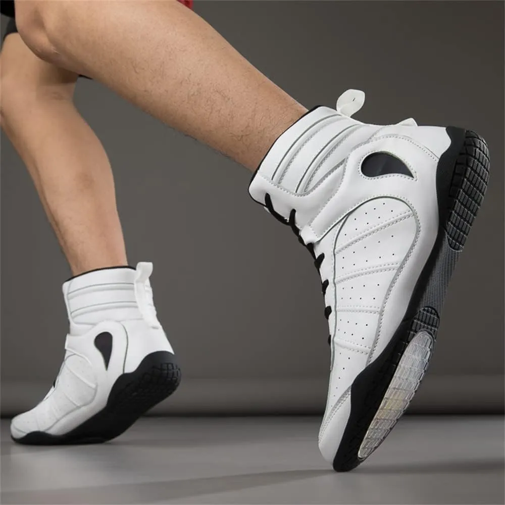 Mens Womens Boxing Boots Fashion Boxers Fitness Sneakers Breathable Sparring Trainers Mesh Wrestling Athletic Shoes