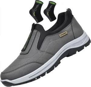 Mountaineering Outdoor Shoes,Widened Forefoot Reinforced Heel Fall Design Light and Soft Sole Slip Design