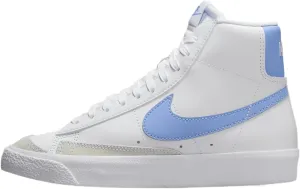 Nike Blazer Mid '77 Big Kids' Shoes (DA4086-123, White/Royal Pulse) Size 6