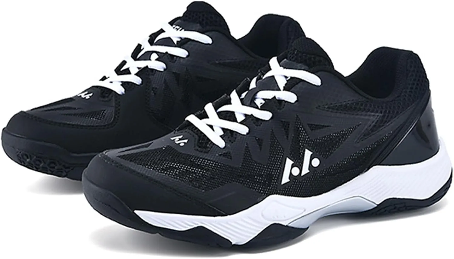ONAIC Men's Pickleball Shoes Indoor Court Trainers Breathable Non-Slip Comfort Racketball Squash Volleyball Shoes