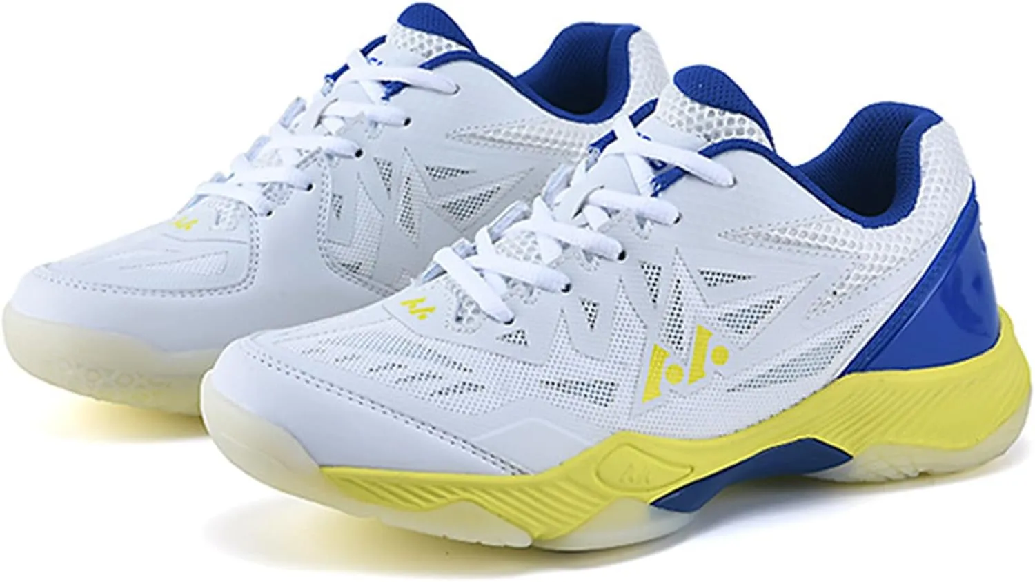 ONAIC Men's Pickleball Shoes Indoor Court Trainers Breathable Non-Slip Comfort Racketball Squash Volleyball Shoes