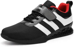 ONAIC Weightlifting Shoes for Mens Deadlift Trainers Lifting Squat Shoes Breathable Non-Slip wear-Resistant Gym Training Sneakers
