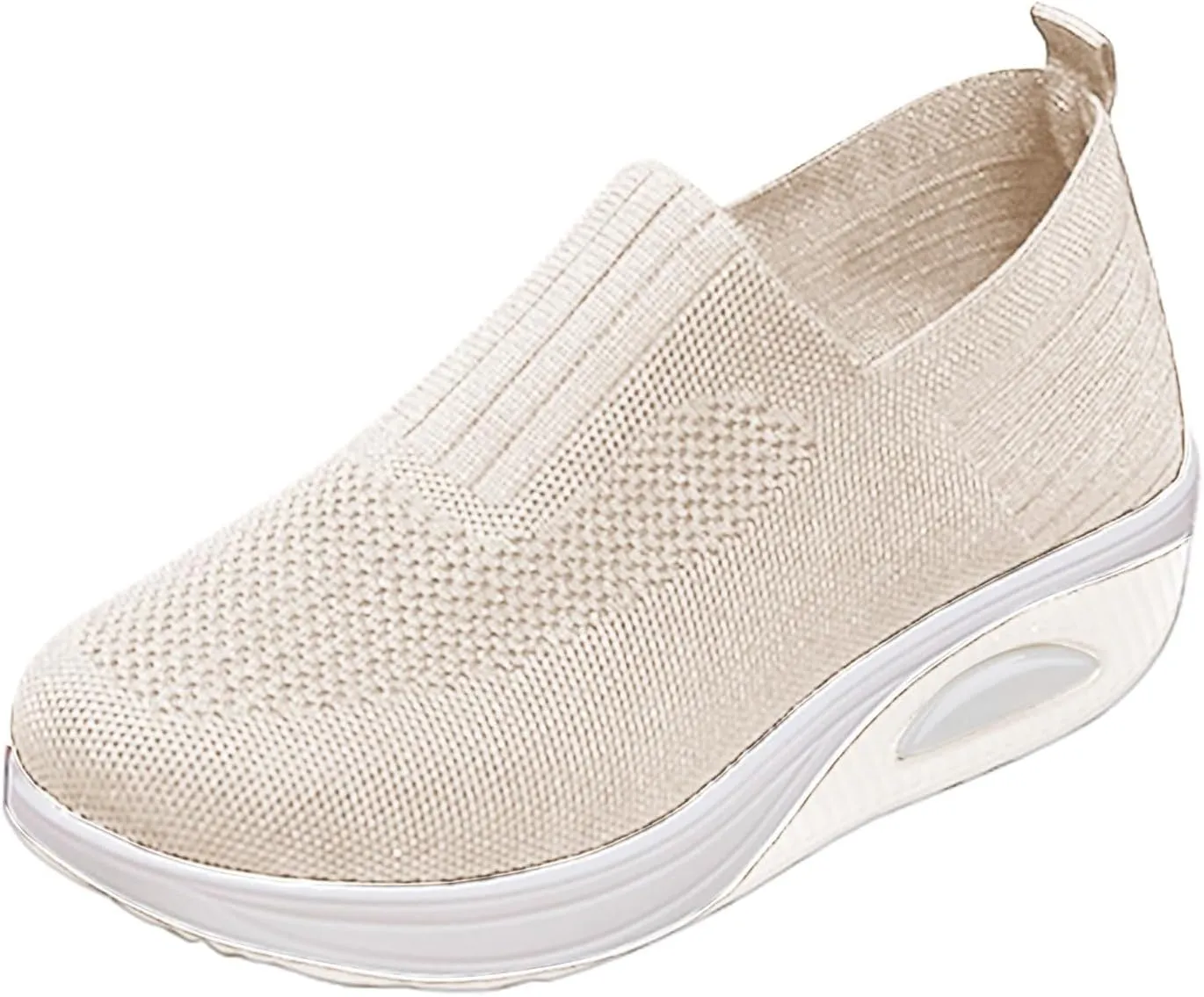 Orthopedic Shoes for Women Comfortable Running Shoes Breathable Mesh Womens Slip On Sneakers Women Walking Shoes with Arch Support Tennis Shoes Lightweight Casual Sneakers for Gym Travel Work