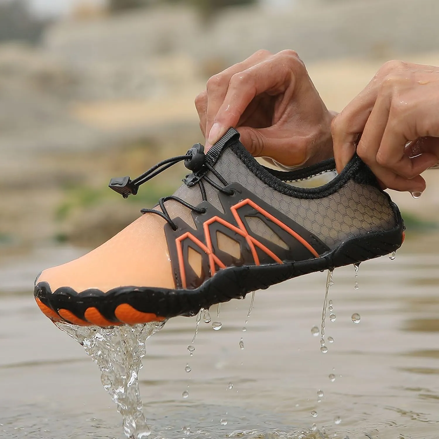 Pro Barefoot Shoes for Women Men Breathable Barefoot Water Shoes Beach Swim Surf Sneakers Footwear with Wide Toe Box