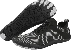 Pro Barefoot Shoes for Women Men Walking Athletic Hike Sneakers Outdoor Waterproof Water Shoes with Wide Toe Box
