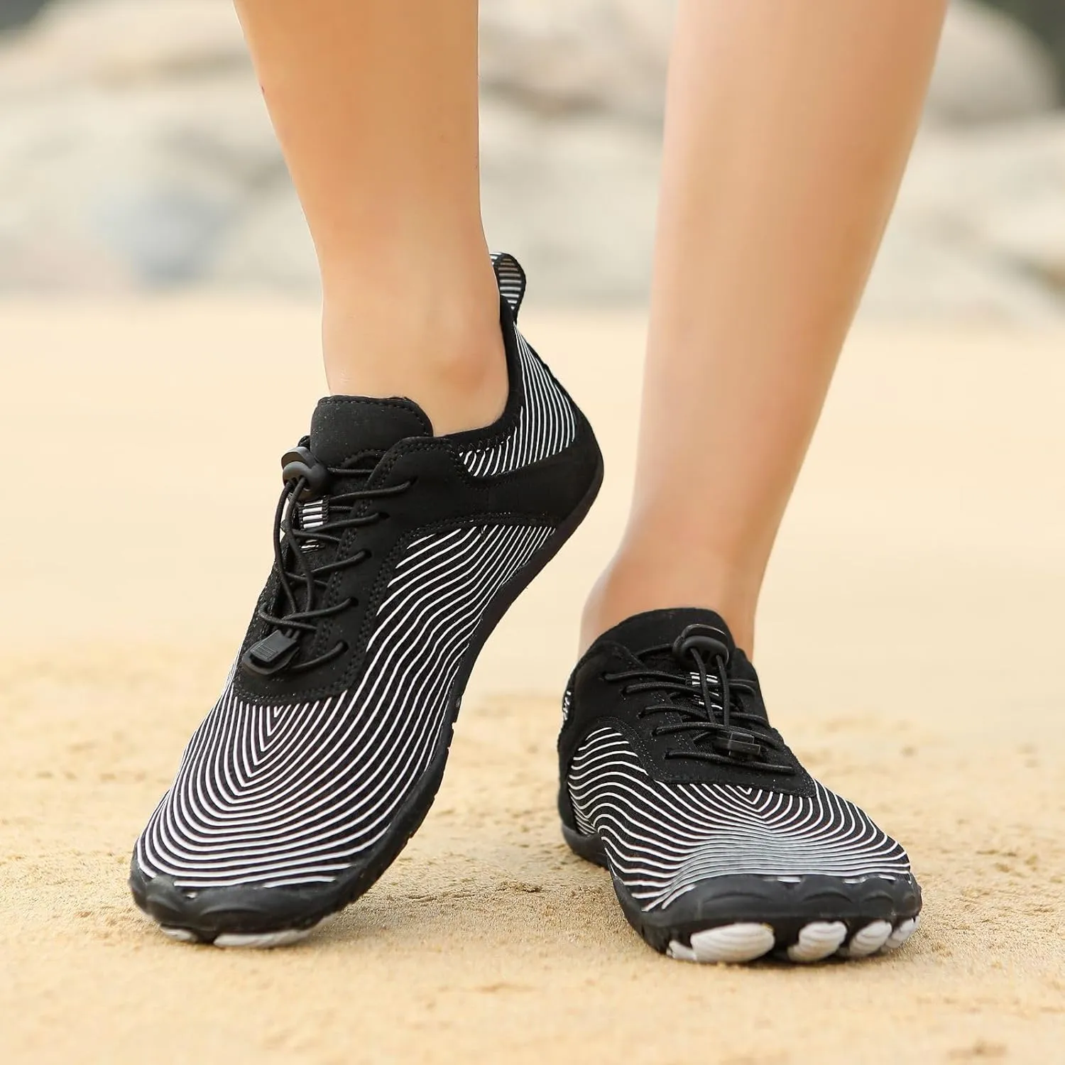 Pro Barefoot Shoes for Women Men Walking Athletic Hike Sneakers Outdoor Waterproof Water Shoes with Wide Toe Box