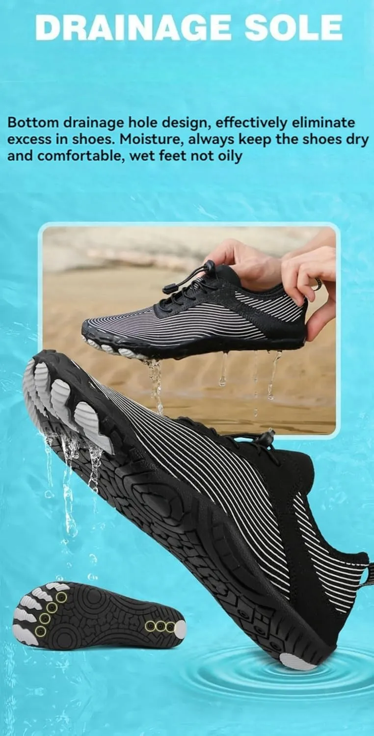 Pro Barefoot Shoes for Women Men Walking Athletic Hike Sneakers Outdoor Waterproof Water Shoes with Wide Toe Box
