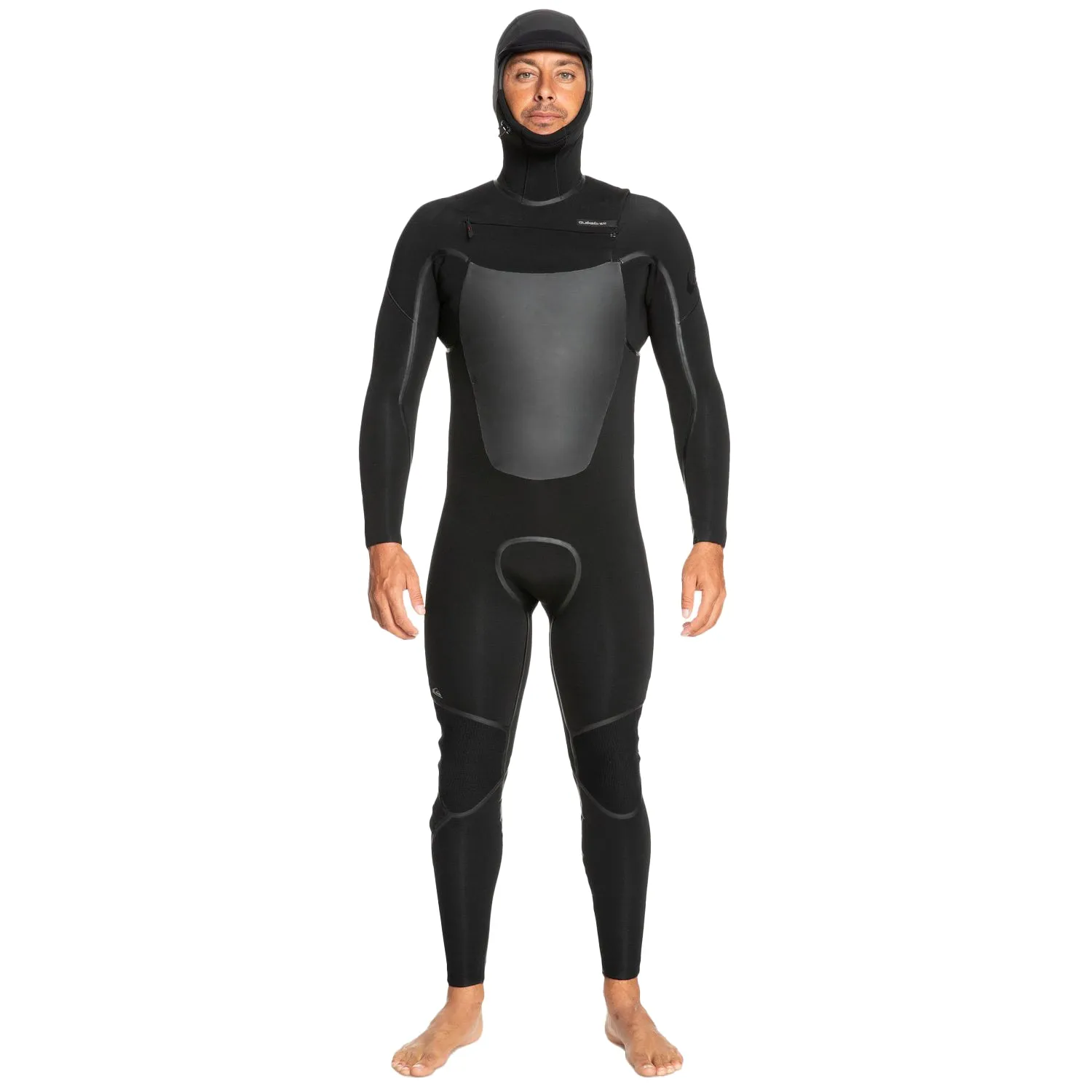 Quiksilver Marathon Sessions 4/3 Hooded Chest Zip Wetsuit