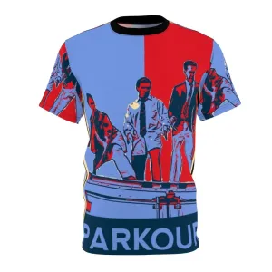 "Tribute to The Office's Parkour Craze All-Over Print T-Shirt"