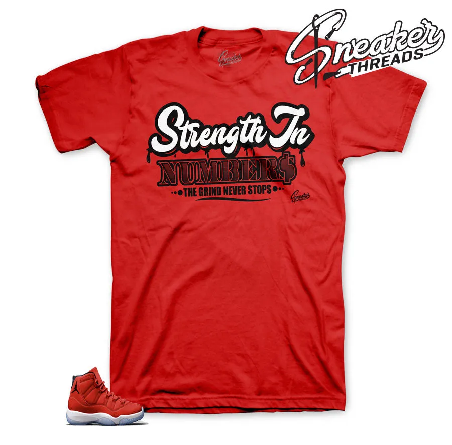 Retro 11 Win Like 96 Strength In Numbers Shirt