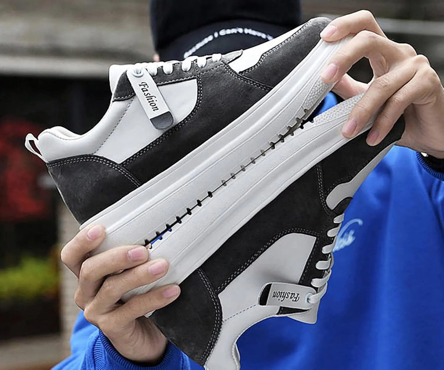 Running Shoes for Men Soft Cushions Athletic Fashion Simple Mountaineering Solid Color Breathable Mens Sneaker