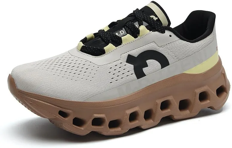Running Shoes for Men Wide Toe 2024 Trendy Casual Jogging Sneaker Men's Impact-Absorbing Road Running Trainers Comfortable Lightweight Breathable Mesh Walking Tennis Athletic Shoes