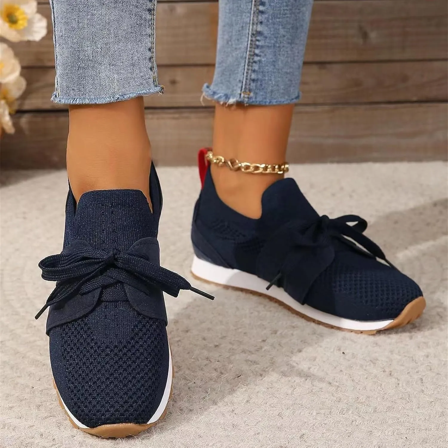Running Shoes For Women Arch Support Lightweight Tennis Shoes Non Slip Gym Workout Breathable Walking Sneakers
