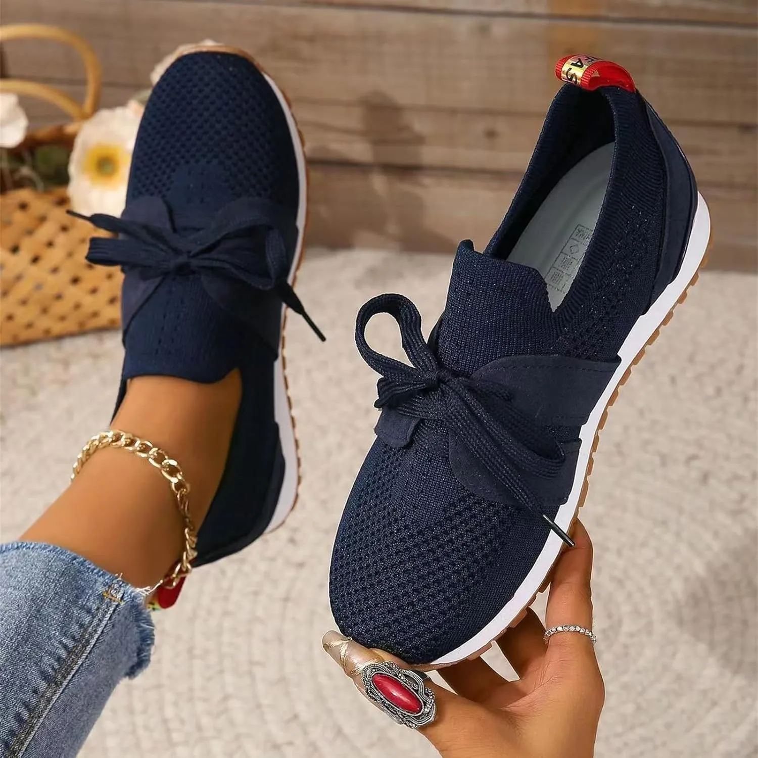 Running Shoes For Women Arch Support Lightweight Tennis Shoes Non Slip Gym Workout Breathable Walking Sneakers