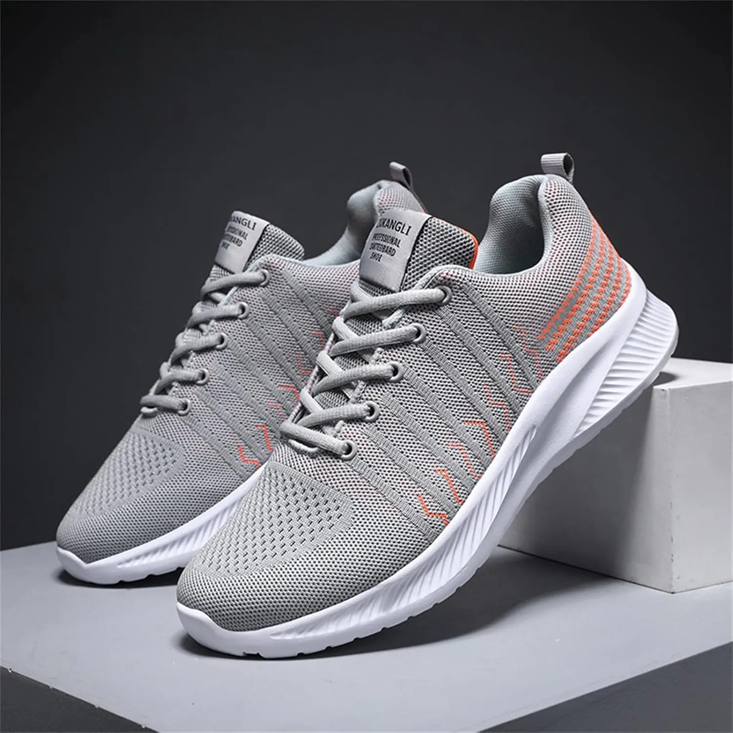 Shoes Men Men's Slip Ons Men's Mesh Sneakers Lightweight Casual Walking Shoes Pickle Lightweight Breathable Walking Gym Tennis Athletic New Running for Men