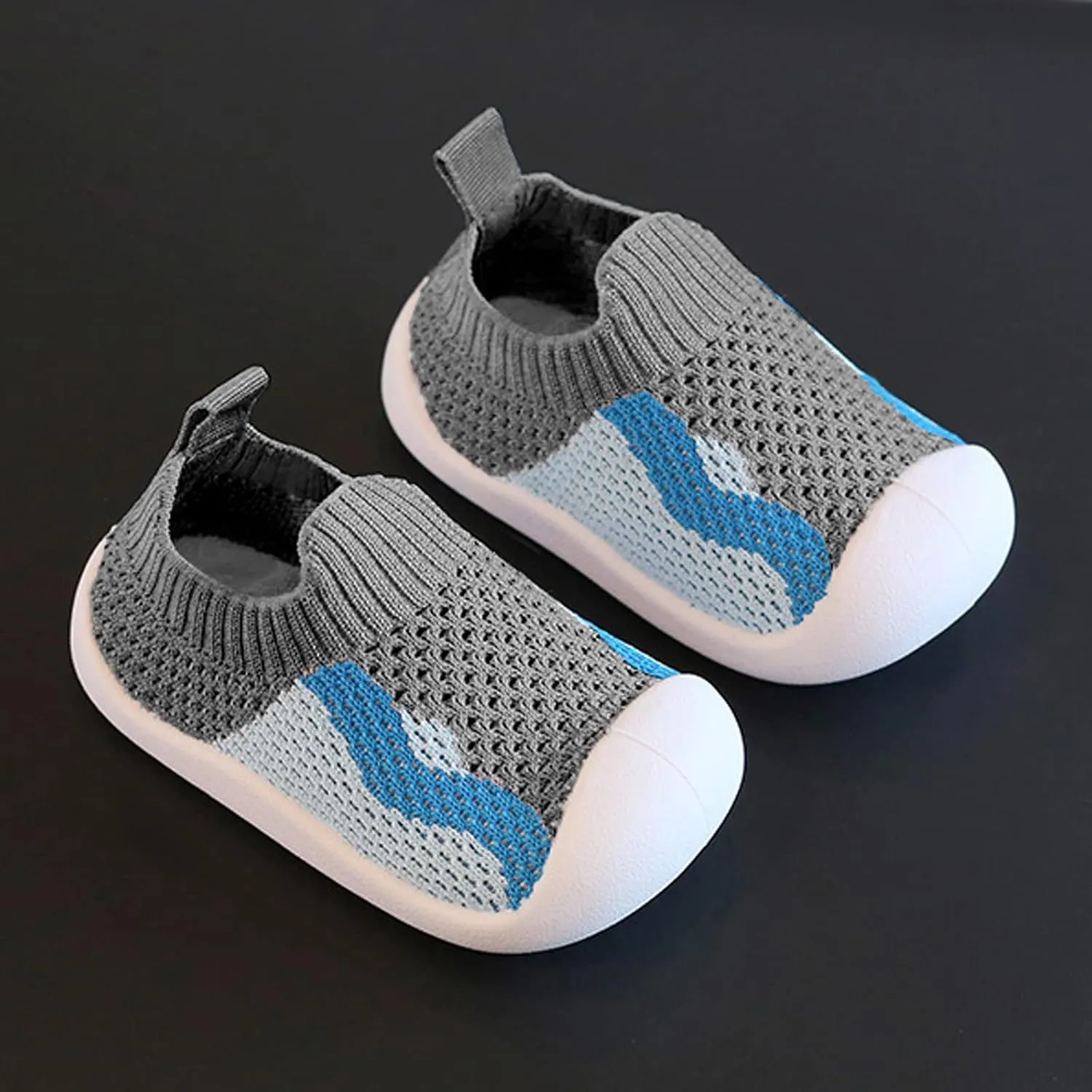 Size 4 Infant Girl Shoes Girls Boys Kids Leisure Shoes Mesh Soft Bottom Breathable Toddler Boys Tennis Shoes