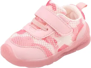 Size 9 Shoes Toddler Girl Boys and Girls Children Breathable Hook Loop Non Slip Soft Sole Boys Sneakers Wide