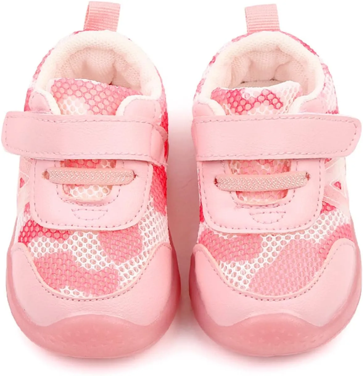Size 9 Shoes Toddler Girl Boys and Girls Children Breathable Hook Loop Non Slip Soft Sole Boys Sneakers Wide