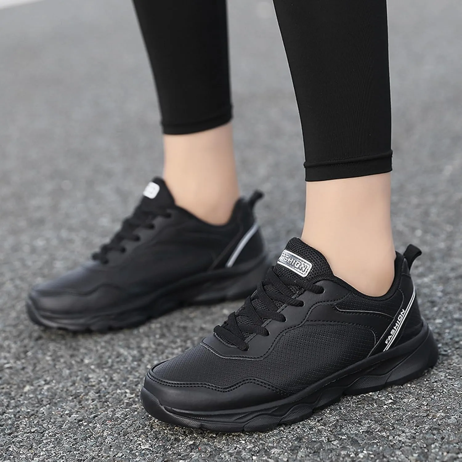 Slip On Walking Shoes for Women Casual Tennis Shoes for Women Lightweight Breathable Sneakers Athletic Sports Shoes