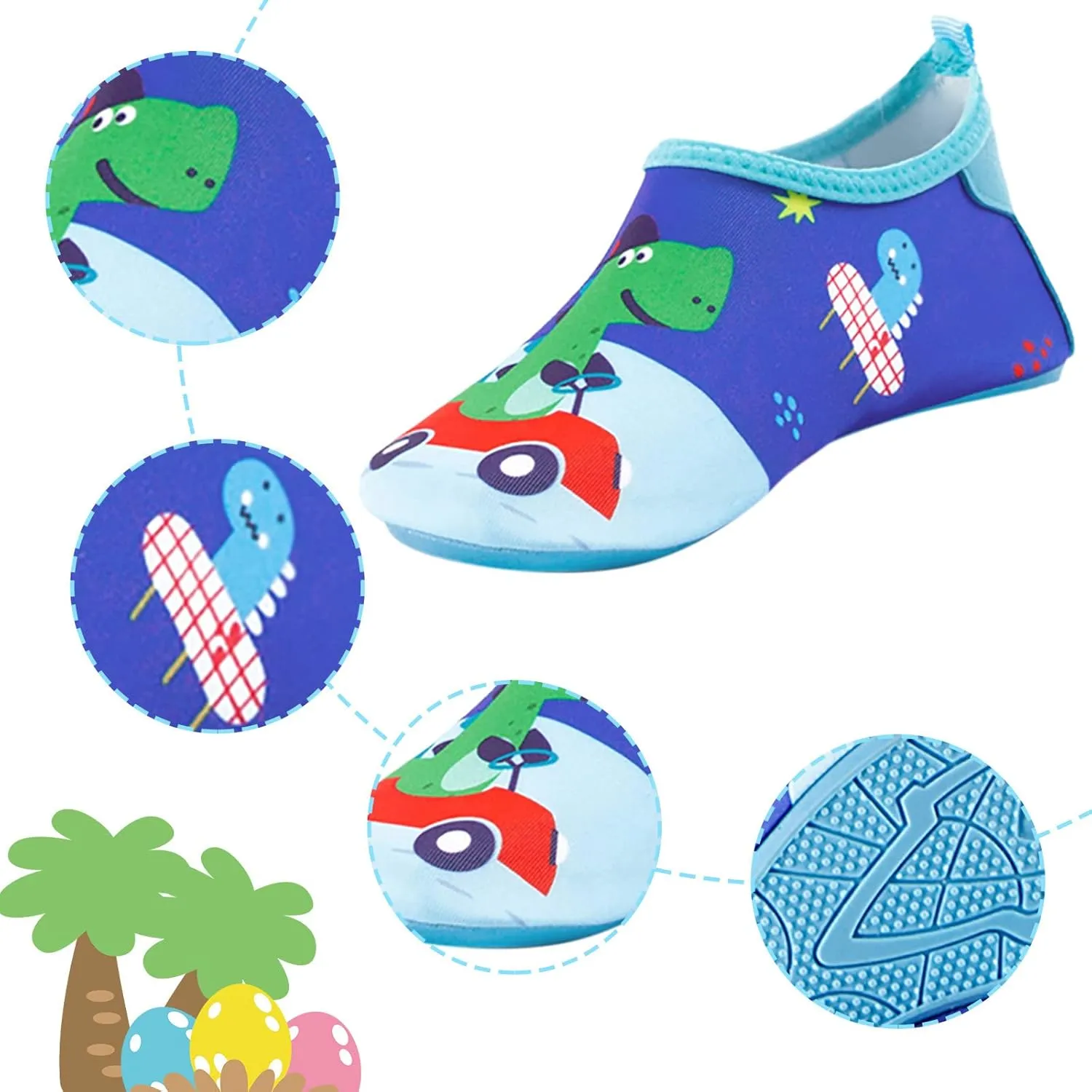 Sneakers for Big Kids Beach Swimming Shoes Outdoor Quick Children Kids Diving Water Toddler Girl Size 11 Shoes