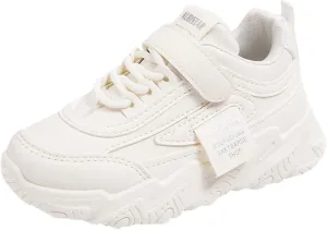 Sneakers for Boys Girls Fashion Lace Up Running Shoes Tennis Shoes Basketball Breathable Athletic Outdoor Shoes