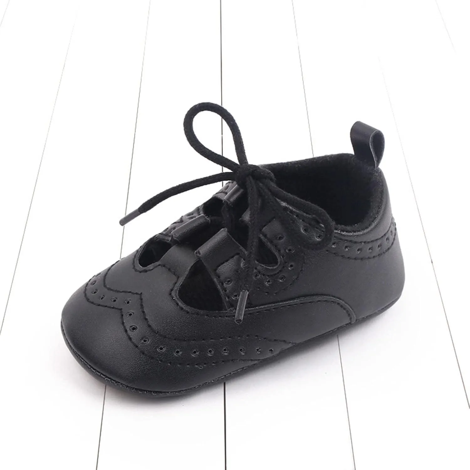 Spring and Summer Children Baby Toddler Shoes Boys and Girls Casual Shoes Flat Bottom Light Hollow Breathable Comfortable Solid Color Lace Up Girl Toddler Shoes Size 9