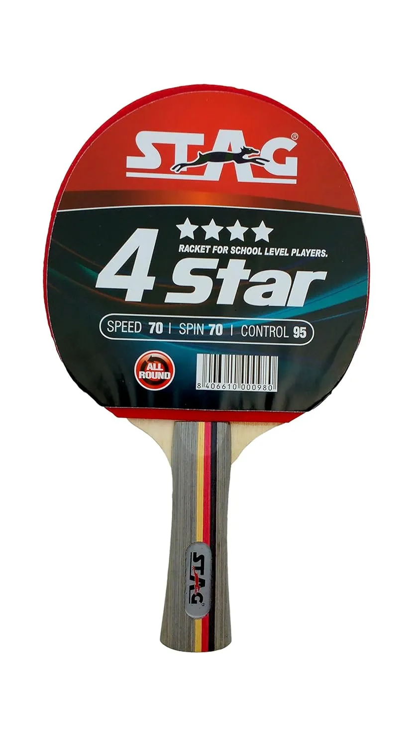 Stag 4 star Table Tennis Racket