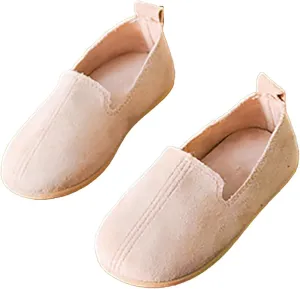 Toddler Baby Girls Shoes Fashion Girls Autumn Casual Shoes Solid Color Simple Flat Shoes for Little Girls Size