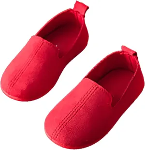 Toddler Baby Girls Shoes Fashion Girls Autumn Casual Shoes Solid Color Simple Flat Shoes for Little Girls Size