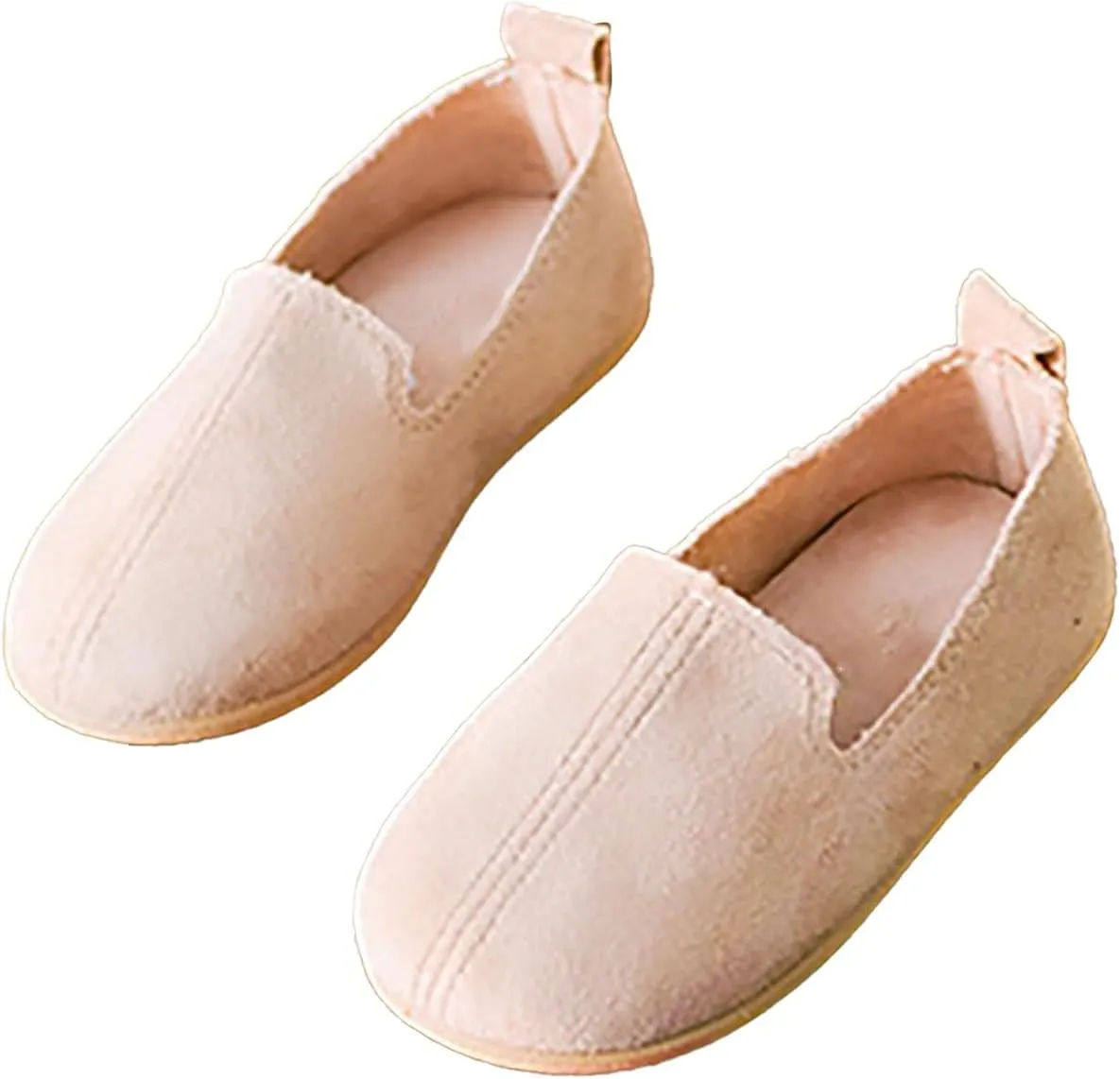 Toddler Baby Girls Shoes Fashion Girls Autumn Casual Shoes Solid Color Simple Flat Shoes for Little Girls Size