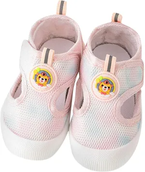 Toddler Girls Boys Sneakers Board Shoes Summer Mesh Surface Breathable Shoes Light Soft Soled Walking Shoes 9 12 Month Old Shoes