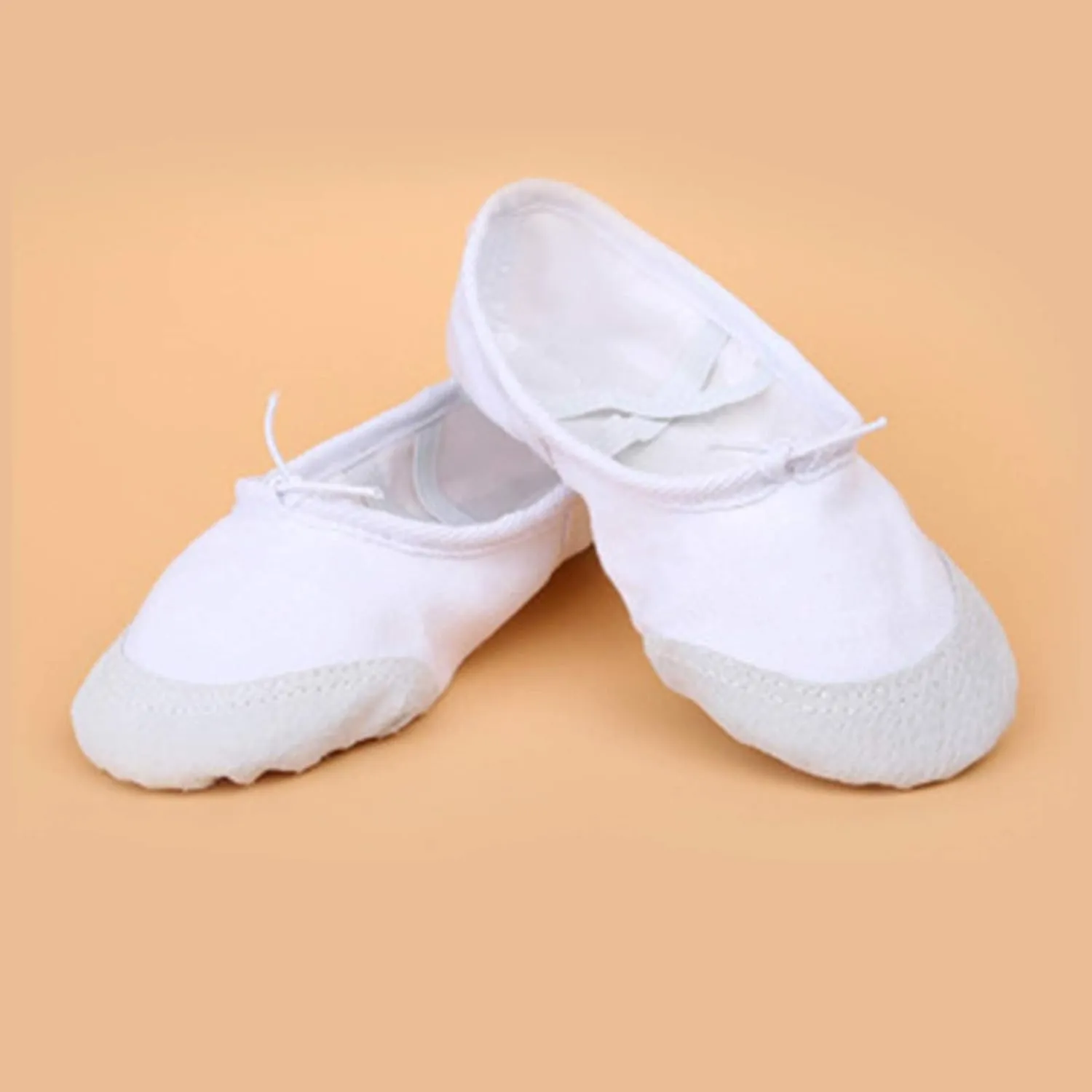 Toddler School Shoes Band Split Shoes Girls Sole Flats Gymnastics Shoes Dance Ballet Canvas Elastic Baby Shoes 12 Month White Tennis Shoes