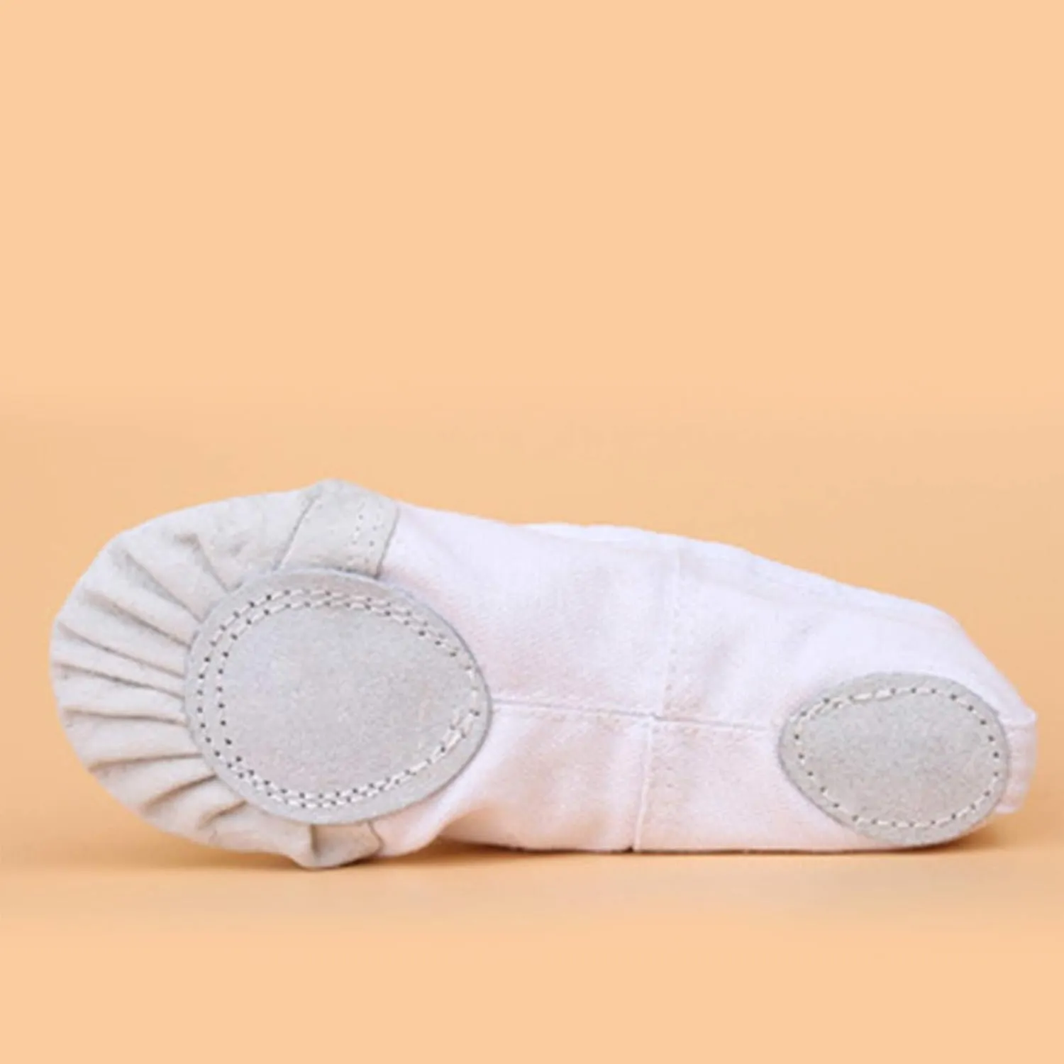 Toddler School Shoes Band Split Shoes Girls Sole Flats Gymnastics Shoes Dance Ballet Canvas Elastic Baby Shoes 12 Month White Tennis Shoes