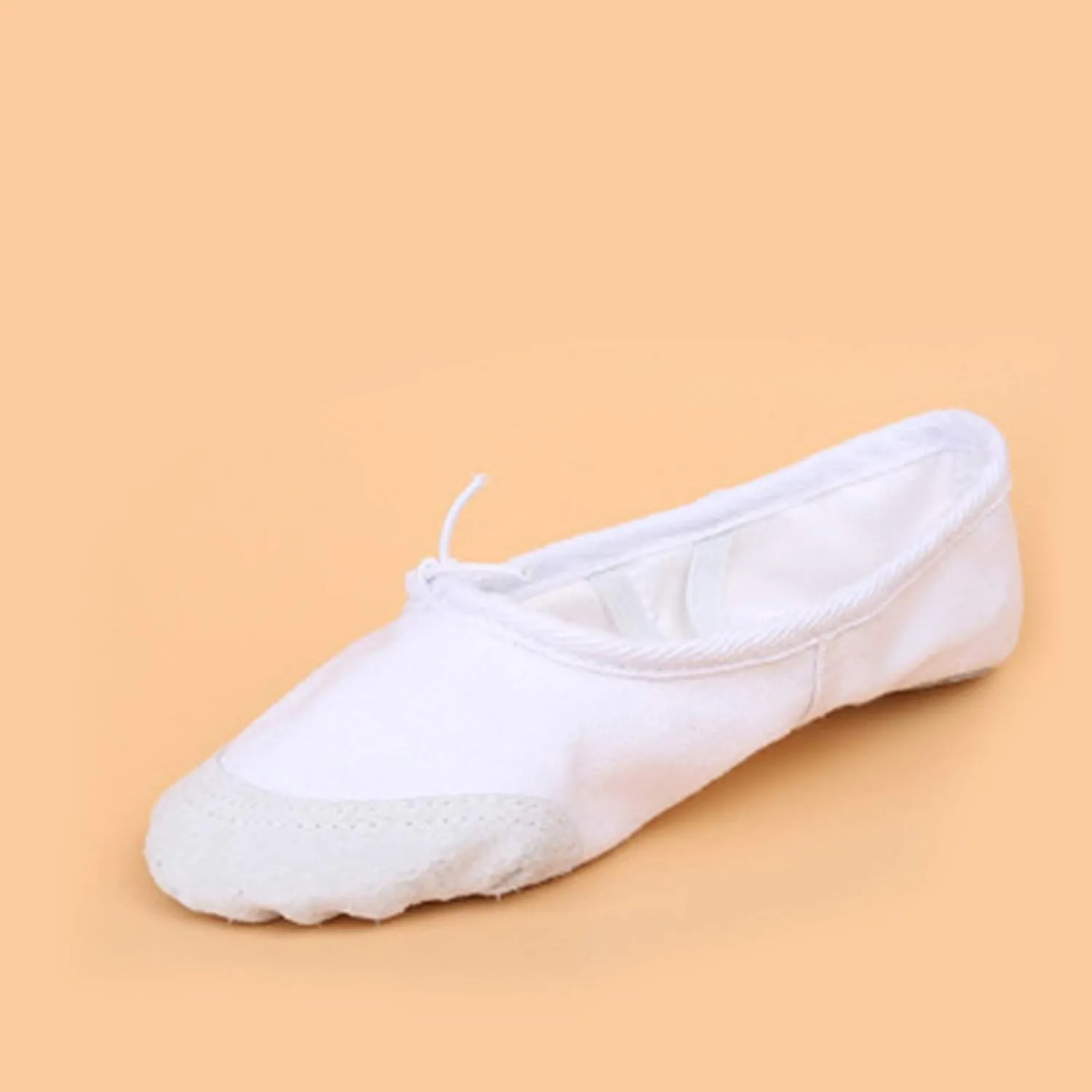 Toddler School Shoes Band Split Shoes Girls Sole Flats Gymnastics Shoes Dance Ballet Canvas Elastic Baby Shoes 12 Month White Tennis Shoes