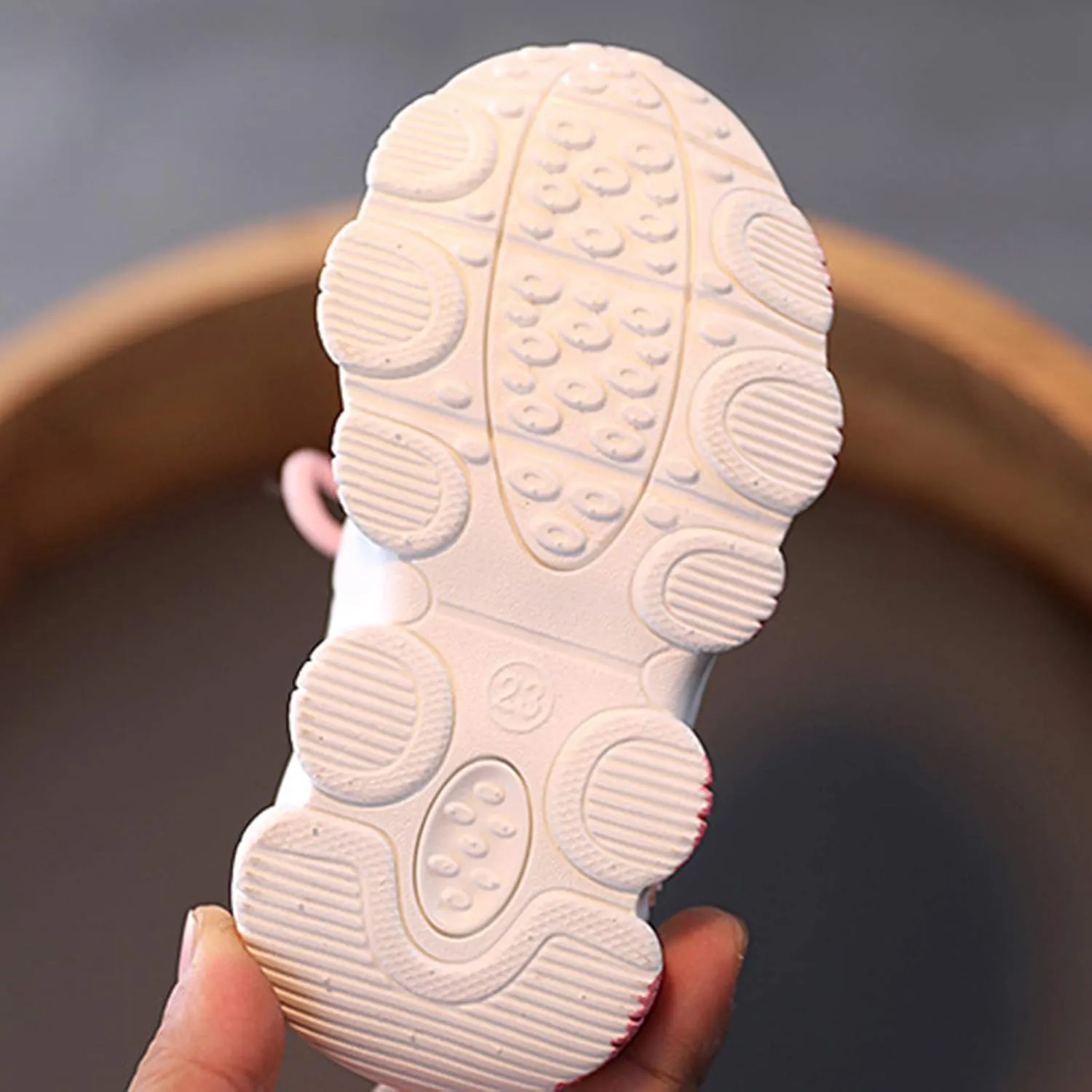 Toddler Shoes Baby Boys Girls Lace Up Sneakers First Running Shoes Kids PU Leather Soft Rubber Outdoor Sport Shoes